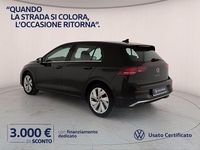 Usata VW Golf VIII Style 150 CV (110 kW) 2025 Grenadill black metallizzato Berlina