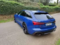 Usata Audi RS6 Performance 630 CV (463 kW) 2024 Blu Station wagon