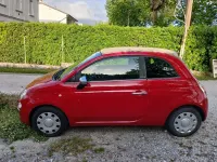 Usata Fiat 500C Pop 69 CV (50 kW) 2012 Rosso Cabrio