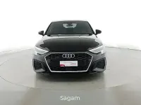 Usata Audi A3 S-Line 150 CV (110 kW) 2022 Nero mito metallizzato Berlina