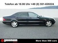 Usata Mercedes S55 AMG AMG 360 CV (264 kW) 2001 Nero Berlina