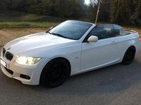 Usata BMW 320 Cabriolet Efficient Dynamics 177 CV (130 kW) 2009 Bianco Cabrio