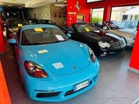 Usata Porsche 718 Cayman 300 CV (220 kW) 2019 Blu Coupé