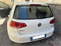 Usata VW Golf VII 90 CV (66 kW) 2014 Bianco Berlina