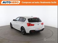 Usata BMW 118 M Sport 136 CV (100 kW) 2018 Bianco Utilitaria