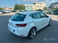 Usata Seat Leon Business 110 CV (80 kW) 2015 Bianco Berlina