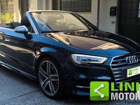 Usata Audi S3 Cabriolet 310 CV (228 kW) 2017 Blu Cabrio