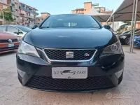 Usata Seat Ibiza FR 90 CV (66 kW) 2015 Nero Berlina