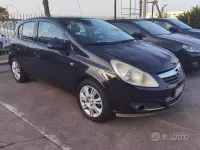 Usata Opel Corsa Club 75 CV (55 kW) 2007 Nero Utilitaria