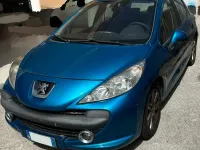 Usata Peugeot 207 90 CV (66 kW) 2007 Blu Berlina