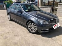 Usata Mercedes C200 Avantgarde 136 CV (100 kW) 2010 Nero Berlina