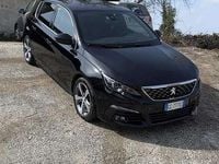 Usata Peugeot 308 GT-line 131 CV (96 kW) 2021 Nero Berlina
