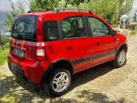 Usata Fiat Panda 4x4 Climbing 69 CV (50 kW) 2007 Rosso Utilitaria