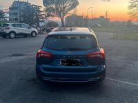 Usata Ford Focus ST-Line 120 CV (88 kW) 2019 Blu Station wagon