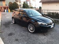 Usata VW Golf VI 110 CV (80 kW) 2010 Nero Utilitaria
