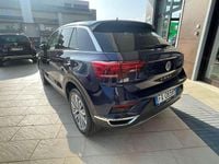 Usata VW T-Roc Advance 116 CV (85 kW) 2019 Blu/azzurro SUV