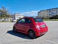 Usata Fiat 500S 95 CV (69 kW) 2014 Rosso Cabrio