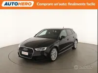 Usata Audi A3 116 CV (85 kW) 2018 Nero Berlina