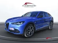 Begagnad Alfa Romeo Stelvio Sprint 210 HK (154 kW) 2024 Blå SUV