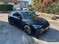 Usata Audi A3 Black Edition 200 CV (147 kW) 2023 Nero Berlina
