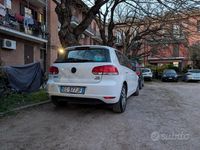 Usata VW Golf VI Comfortline 105 CV (77 kW) 2010 Bianco Utilitaria