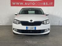 Usata Skoda Fabia Ambition 75 CV (55 kW) 2015 Bianco Berlina