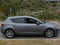 Usata Seat Leon 105 CV (77 kW) 2014 Grigio Berlina