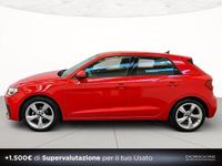Usata Audi A1 Advanced Plus 95 CV (69 kW) 2023 Rosso misano perla Utilitaria