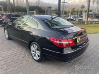 Usata Mercedes E250 Avantgarde 204 CV (150 kW) 2009 Nero Coupé