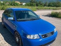 Usata Audi S3 224 CV (164 kW) 2002 Blu Utilitaria