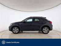 Usata VW T-Roc R-line 110 CV (80 kW) 2023 Deep black perlato SUV