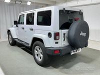 Używany Jeep Wrangler Unlimited Sahara 200 KM (147 kW) 2014 Biały SUV