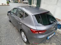 Usata Seat Leon 105 CV (77 kW) 2014 Grigio Berlina