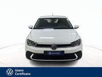 Usata VW Polo Life 95 CV (69 kW) 2022 Bianco / pastello Utilitaria