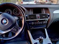 Usata BMW X3 Efficient Dynamics 190 CV (139 kW) 2015 Nero SUV
