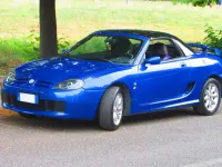 Usata MG TF 116 CV (85 kW) 2002 Blu Cabrio