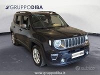 Usata Jeep Renegade Limited 131 CV (96 kW) 2021 Nero SUV