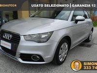 Usata Audi A1 Attraction 90 CV (66 kW) 2011 Argento Utilitaria