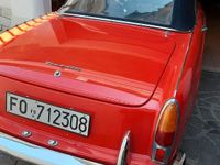 Usata Fiat 1200 1960 Rosso Cabrio