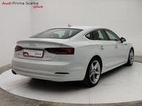 Usata Audi A5 Sportback Business 190 CV (139 kW) 2019 Bianco ghiacciaio metallizzato Utilitaria