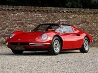 Usata Ferrari Dino 246 195 CV (143 kW) 1974 Rosso Cabrio