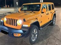 Occasion Jeep Wrangler Sahara 272 PK (200 kW) 2022 Geel SUV