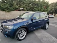 Usata BMW X3 xLine 150 CV (110 kW) 2014 Blu SUV
