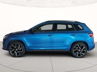 Usata Skoda Karoq SportLine 150 CV (110 kW) 2019 Blu race metallizzato SUV