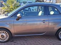Usata Fiat 500 Lounge 69 CV (50 kW) 2013 Grigio Utilitaria