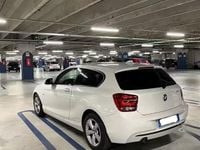Usata BMW 118 Sport Line 143 CV (105 kW) 2013 Bianco Utilitaria