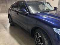 Usata Alfa Romeo Stelvio Executive 209 CV (153 kW) 2017 Blu/azzurro SUV