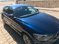 Usata BMW 120 2012 Blu Utilitaria