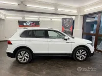 Usata VW Tiguan Elegance 150 CV (110 kW) 2021 Bianco SUV