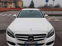 Usata Mercedes C220 Business 170 CV (125 kW) 2016 Bianco Berlina